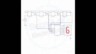4 Bit Down Counter Using D Flip-Flop