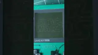 Star Wars episode 4 #gameboypocket opening screens #maythe4thbewithyou #quickvids