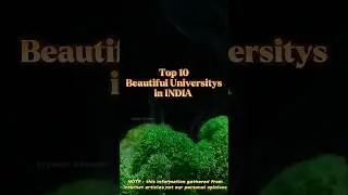 Top 10 Most Beautiful Universities in India #stylishsteven #BeautifulUniversities #Top10India