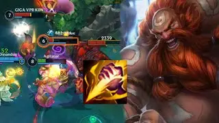 Wild Rift Gragas vs Ornn jungle