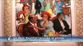 La Sala Rusinyols recorda  al pintor barcelon&iacute; Jes&uacute;s Casaus