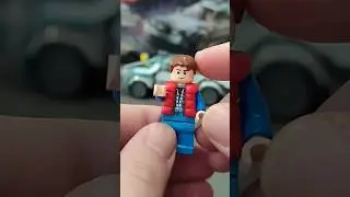 LEGO Time Machine from Back to the Future | Marty McFly