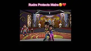 || The way Rudra protects Maira is so cute and lovely||🥰🥰❤❤😍😍😘😘 #rudra #rudracartoon #edits