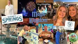 DISNEY VLOG 1: TRAVEL DAY, THEMED DINNER, SPA + MAGIC KINGDOM AFTER HOURS | vlog 322