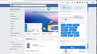 Sending Targeted Friend Requests in Friend Connector Chrome Extension Classic UI