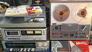 Washington Post. Alfons Bauer Orchestra. Sony TC-366 Tapecorder Open Reel to Reel Tape Recorder