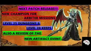 NEW CHAMPION FOR ARBITER MISSIONS | LEVEL 25 DUNGEONS & 20 KEEPS | RAID SHADOW LEGENDS