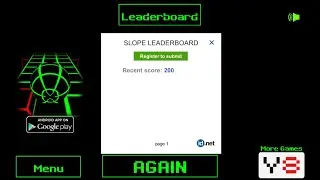 Getting to 200 in Slope Unblocked