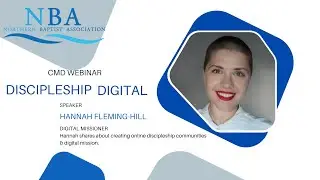 Digital Discipleship (CMD Webinar)