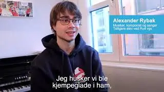 &ldquo;What did mean his choir teacher at high school to Alexander Rybak?