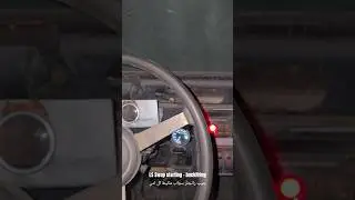 Jeep YJ LS Swap 5.7 - cold start backfires - مكينة سواب ال اس جيب رانجلر كولد ستارت #سيارات