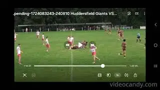 Sam  Oakes Saints V Hudd 2024 Highlights
