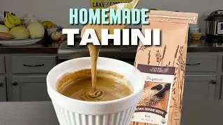 How to make Tahini from Sesame Seeds at Home