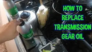 Transmission Gear Oil Replacement - Mitsubishi Lancer