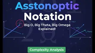 Asymptotic Notation Explained | Big O, Omega & Theta | Time Complexity in Data Structures
