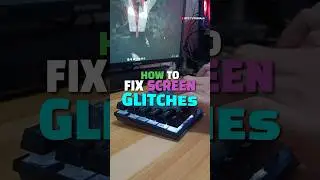 How to Fix Screen Glitches in Windows PC #tech #shorts