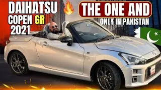 DAIHATSU COPEN GR 660 TURBO CONVERTIBLE 2021 FRESH IMPORT | PAKISTAN&rsquo;s FIRST HARD TOP COPEN GR |
