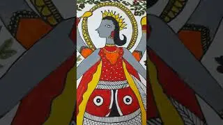 madhubani painting #paintinglover #painting