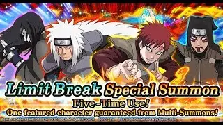 [Naruto Blazing] 200 PEARLS Limit Break Special Summons | Naruto Ultimate Ninja Blazing
