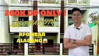 RFO 3 storey Townhouse near Alabang !