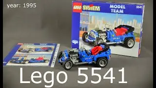 Lego 5541 Model Team Blue Fury / Hot Rod Review - RetroKlocki - Recenzja