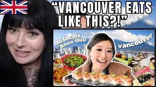 BRITISH Girl Reacts to VANCOUVER's Most Iconic Local Eats!