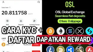 CARA KYC + DAFTAR OSL GLOBAL EXCHANGE & INDONESIA SAMPAI DAPAT REWARD $15 DOLLAR SECARA GRATIS