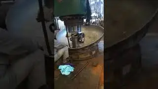 Cold pressing dished-end forming on press machine