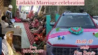 Marriage Ceremony of Ali Aryan weds Fiza banoo👰