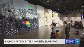 Balloon art exhibit in west Houston is a hot Instagram spot