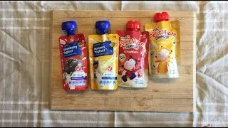 Squeezie Yoghurt battle - Yoplait v Coles