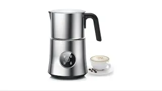 Review: Milk Frother & Steamer 4-in-1 &ndash; Hot & Cold Foam Maker with 500ml Stainless Jug