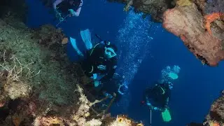 The Wall dive (drop off)
