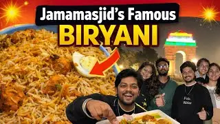 Jama Masjid ki sabse famous biryani 😱 Delhi Street food aur world famous uncle ji 👴🏻
