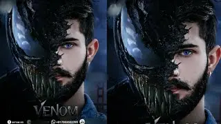 Venom Editing picsart venom Movie Poster editing //Avish Tips