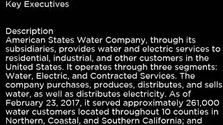 AWR American States Water Company AWR buy or sell Buffett read basic
