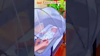 Need a Baby Bed That Saves Space? Discover the Folding Baby Bed! #baby
