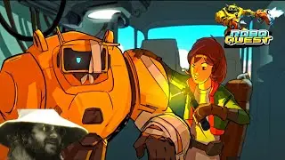 Looking for Illegal Overclocked GPU's and Black Market Jumper Cables in Roboquest with Brohemoth