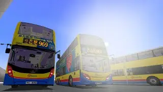 Omsi 2 CTB 969 銅鑼灣 (摩頓臺) » 天水圍市中心 (經：天耀)