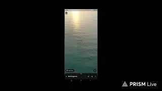 First live stream in prism