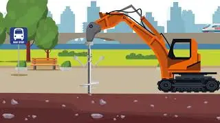 How a helcal pile is made