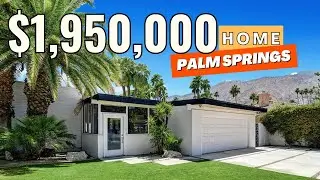 Beautiful $1.9M HOME in The Movie Colony | Palm Springs CA | Moving to Palm Springs California