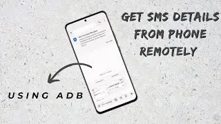 Extract SMS with ADB: Accessing SMS Data Remotely