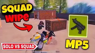 MP5K Shocked Me 😳 Squad Destroyer Metro Royale | Chapter 14