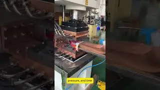 Introduction to the Production Process of 350KVA Diffusion Welding machine for big copper busbar