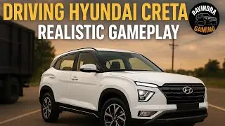 Driving Hyundai Creta | Realistic City Ride & Smooth Control 🚘🎮
