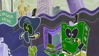 SpongeBob/Burger Raibow Putty/Sponsored by Preview 2 Effects/