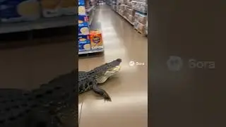 Walmart always letting animals in the store