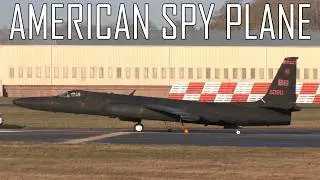 U2 spy plane take off from UK military base