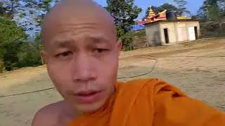 A Buddhist monastery and boundary wall are being constructed at Binduchara, Lunglei, Mizoram.